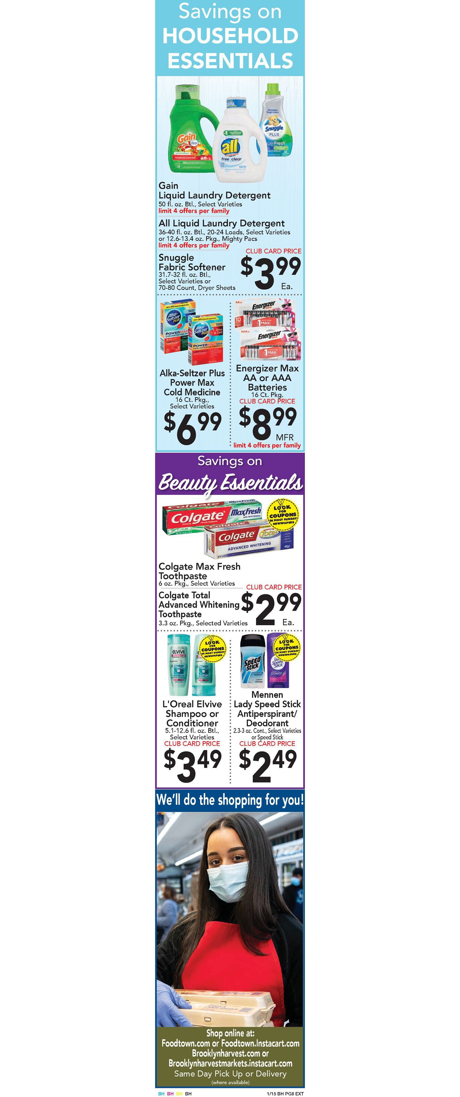 Brooklyn Harvest Market Weekly Ad Flyer January 15 to January 21, 2021