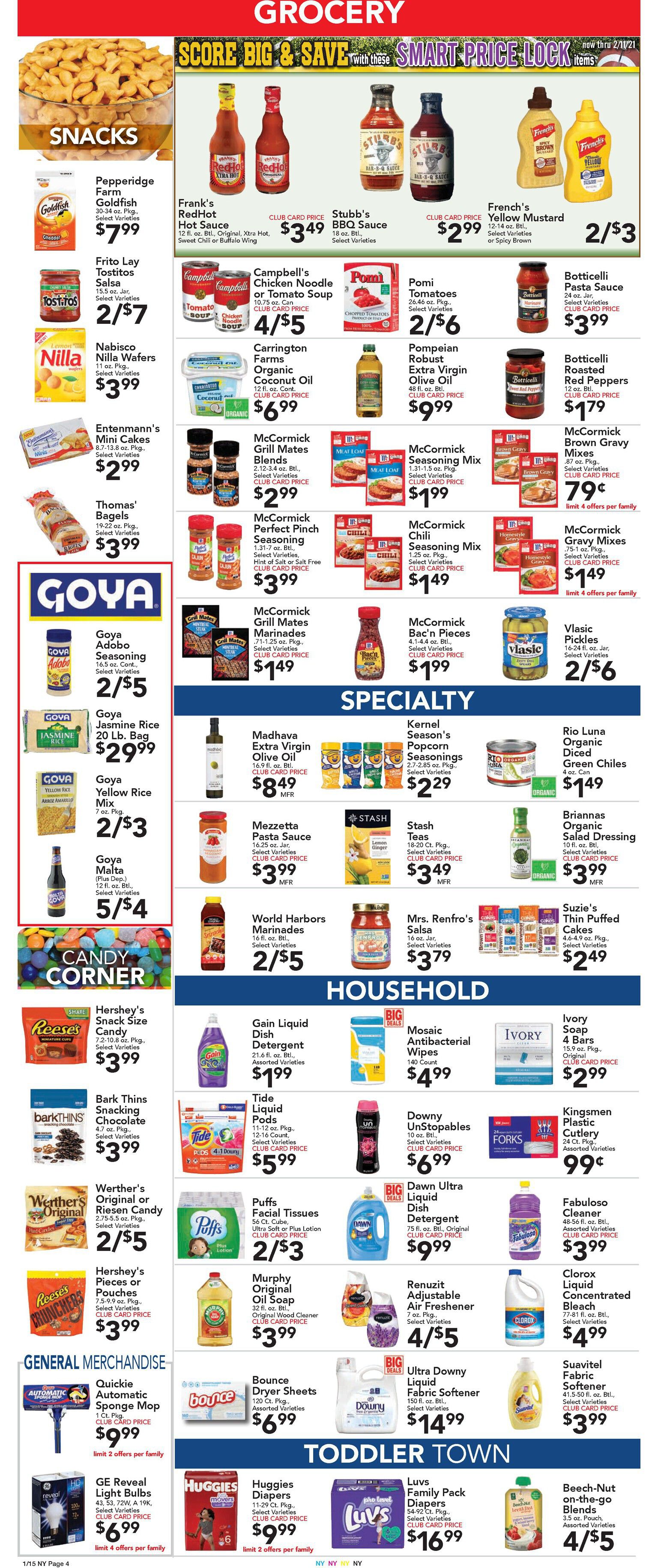Brooklyn Harvest Market Weekly Ad Flyer January 15 to January 21, 2021