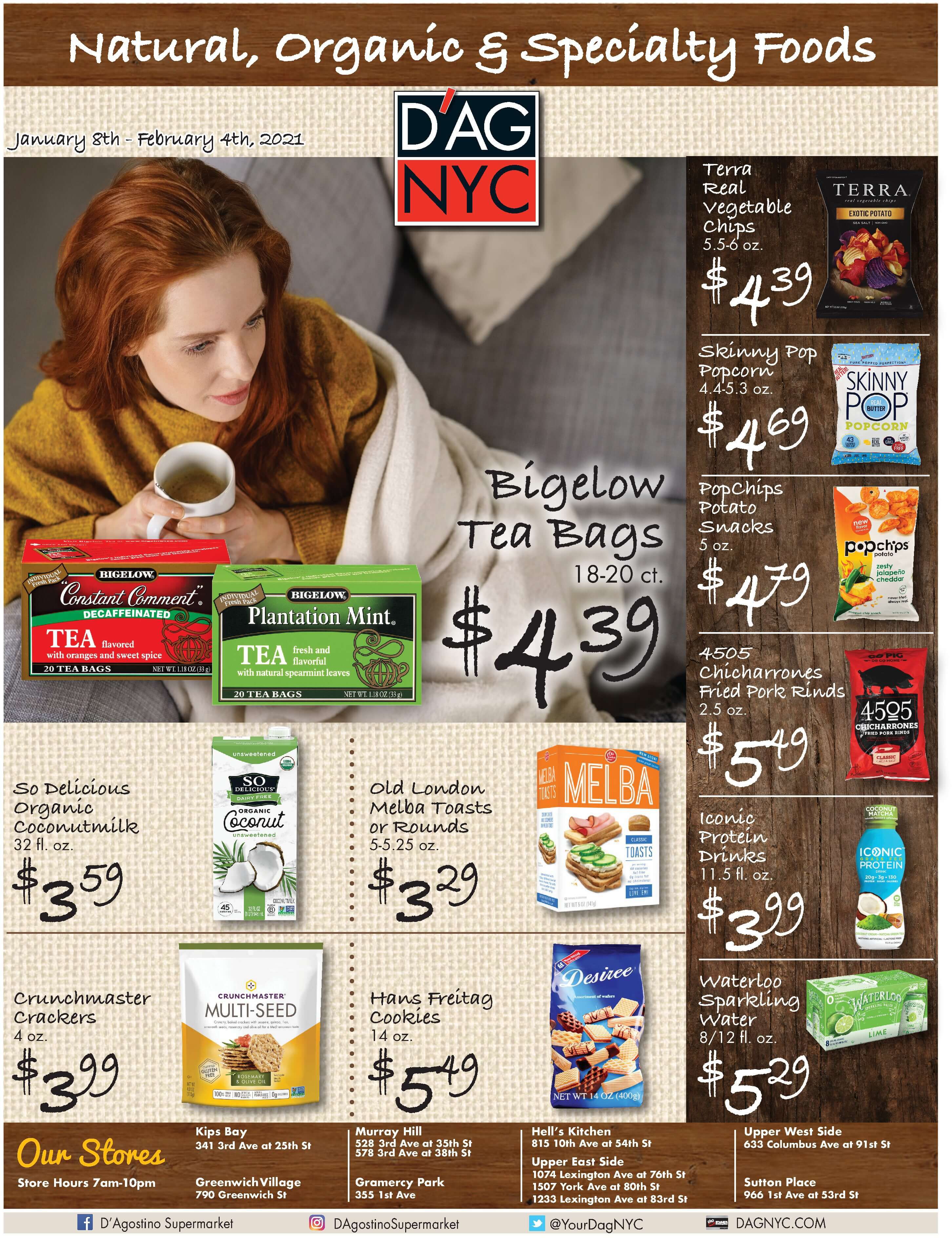D'Agostino Weekly Ad Flyer January 15 to January 21, 2021