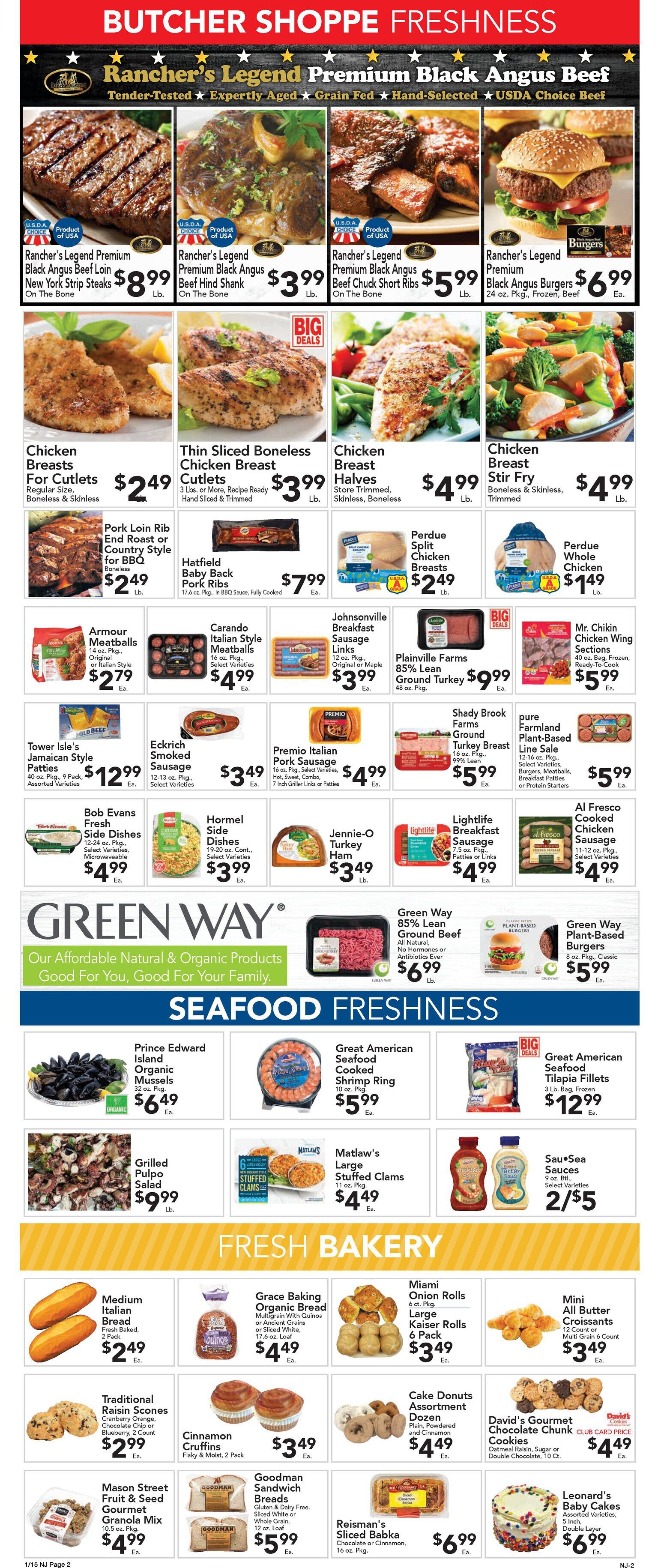 Foodtown Weekly Ad Flyer January 15 to January 21, 2021