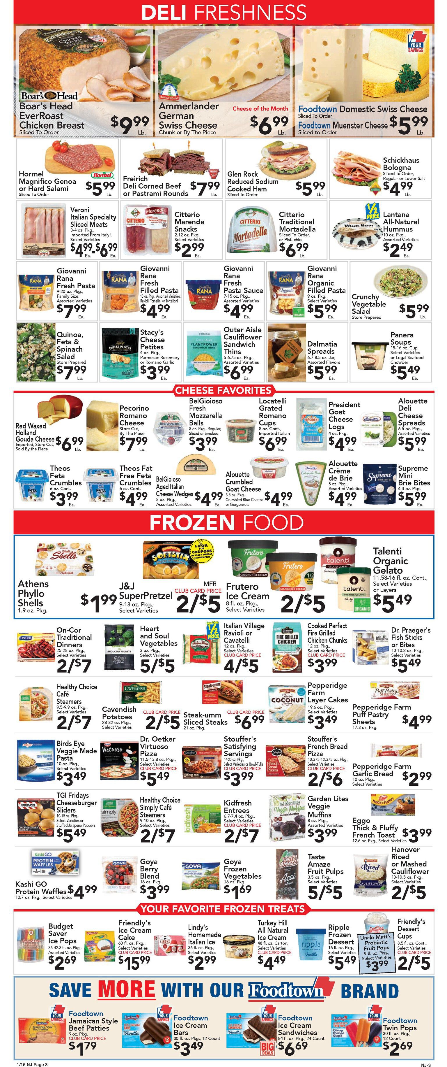 Foodtown Weekly Ad Flyer January 15 to January 21, 2021