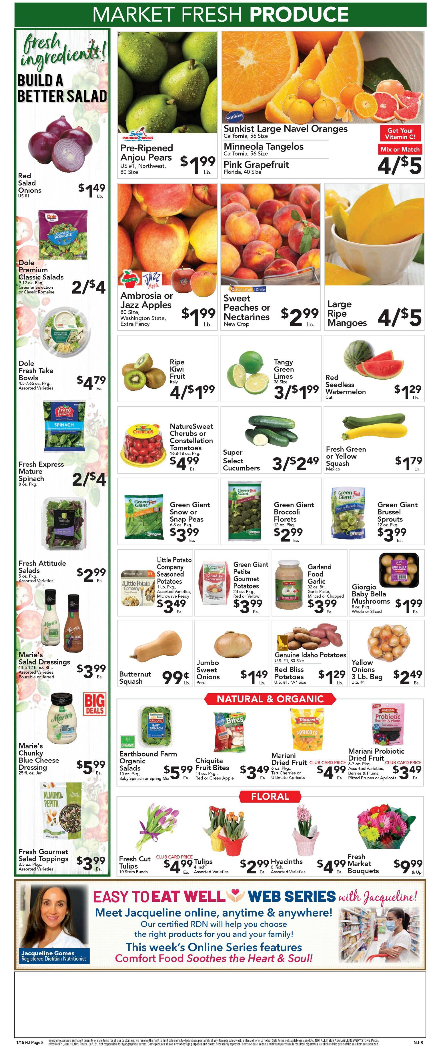 Foodtown Weekly Ad Flyer January 15 to January 21, 2021