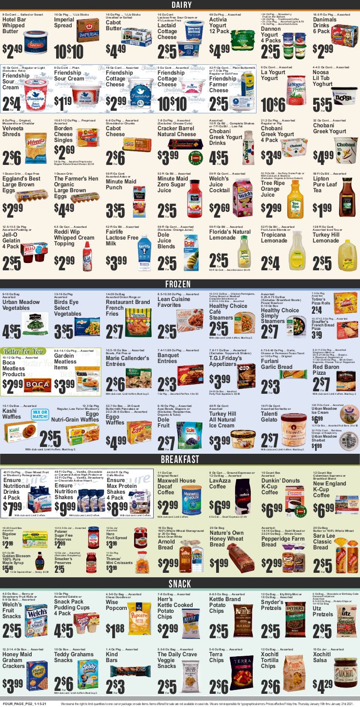 Key Food Weekly Ad Flyer January 15 to January 21, 2021