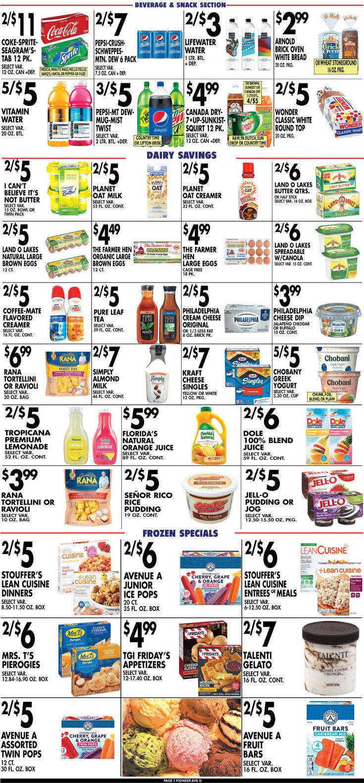 Pioneer Supermarkets Weekly Ad Flyer January 15 to January 21, 2021