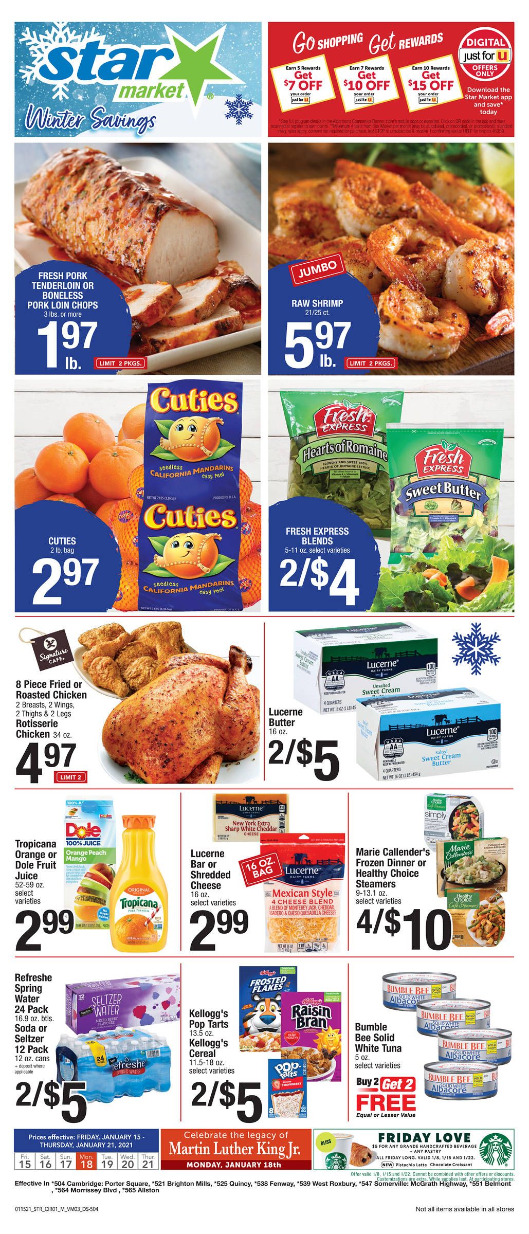 Star Market Weekly Ad Flyer January 15 to January 21, 2021