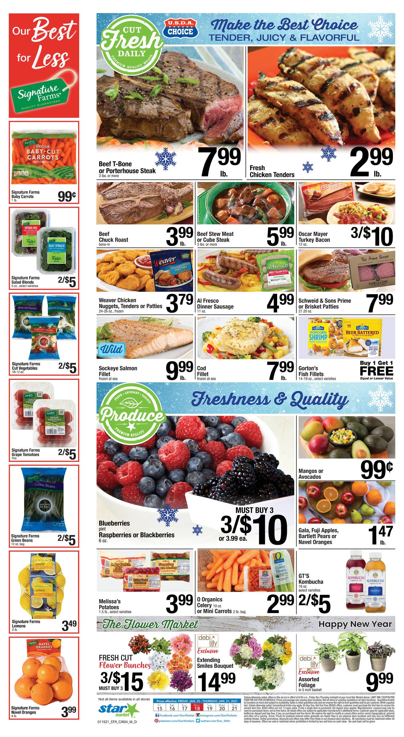 Star Market Weekly Ad Flyer January 15 to January 21, 2021