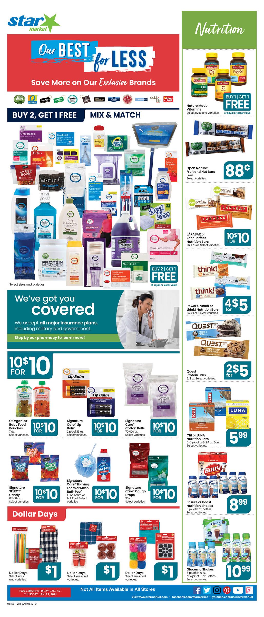 Star Market Weekly Ad Flyer January 15 to January 21, 2021