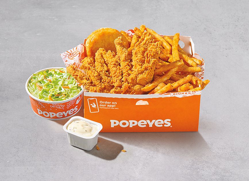 Popeyes Welcomes the $6 Rip'n Chicken Big Box Back to the Menu for a Limited Time Only Popeyes Welcomes the $6 Rip'n Chicken Big Box Back to the Menu for a Limited Time Only