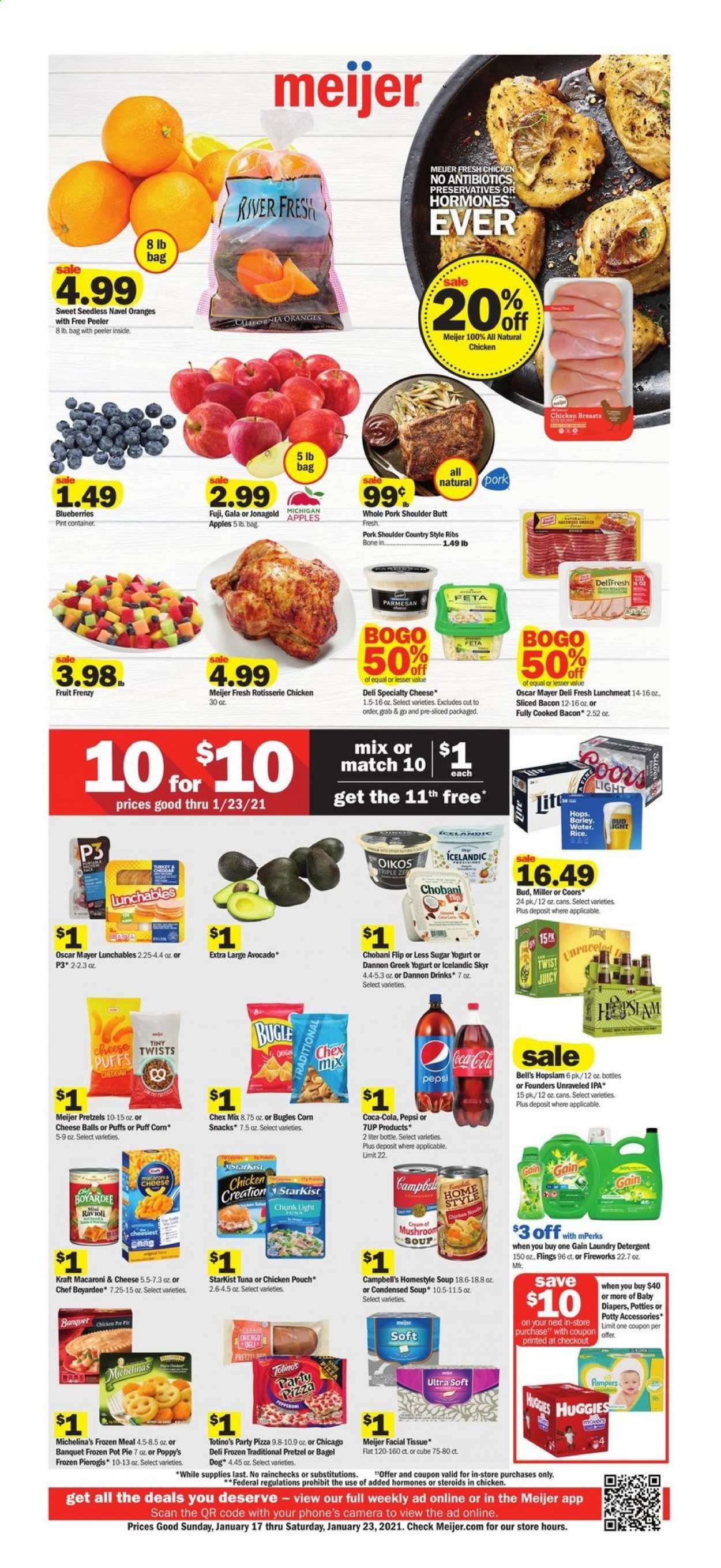 Meijer (MI) Weekly Ad Flyer January 17 to January 23