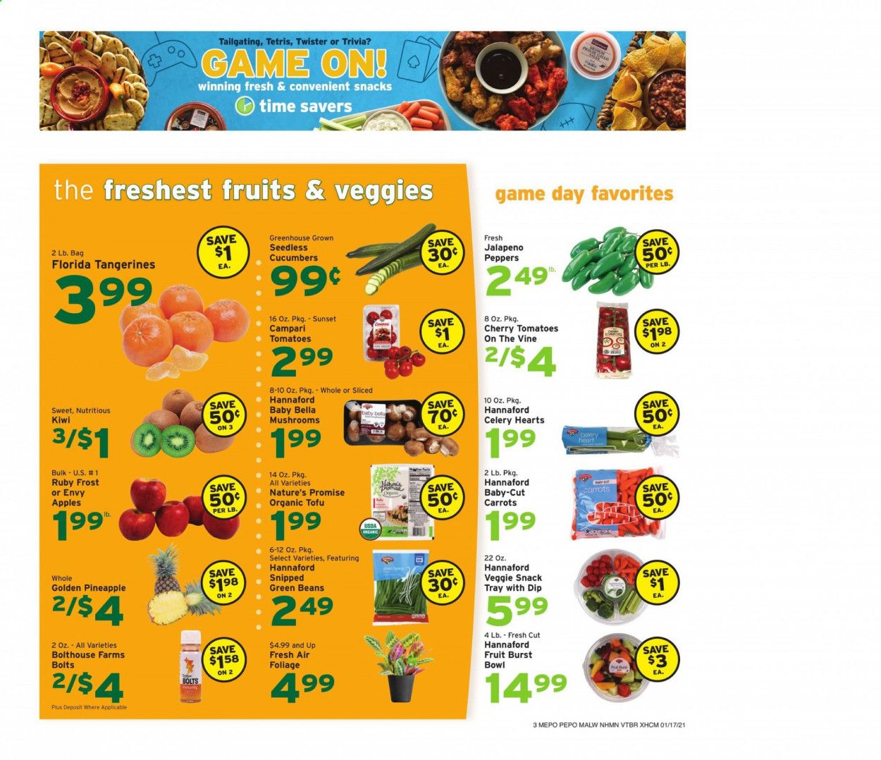 Hannaford (ME) Weekly Ad Flyer January 17 to January 23