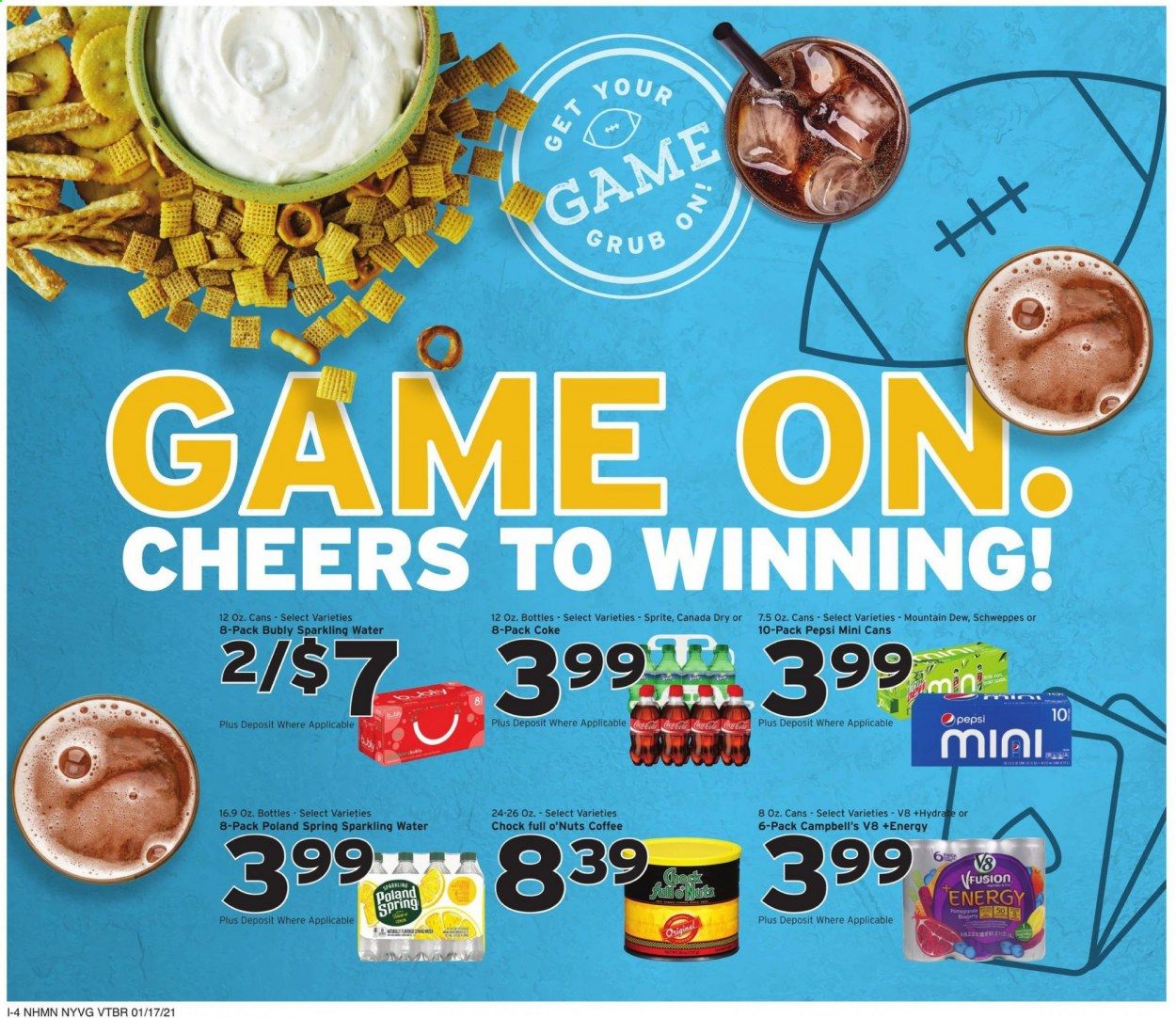 Hannaford (NY) Weekly Ad Flyer January 17 to January 23
