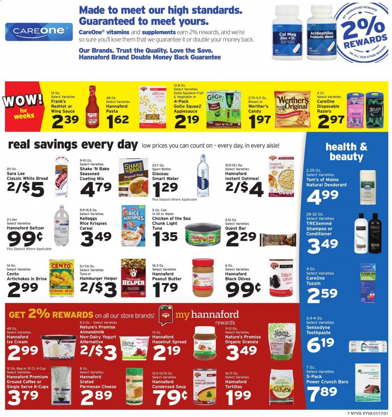 Hannaford (NY) Weekly Ad Flyer January 17 to January 23