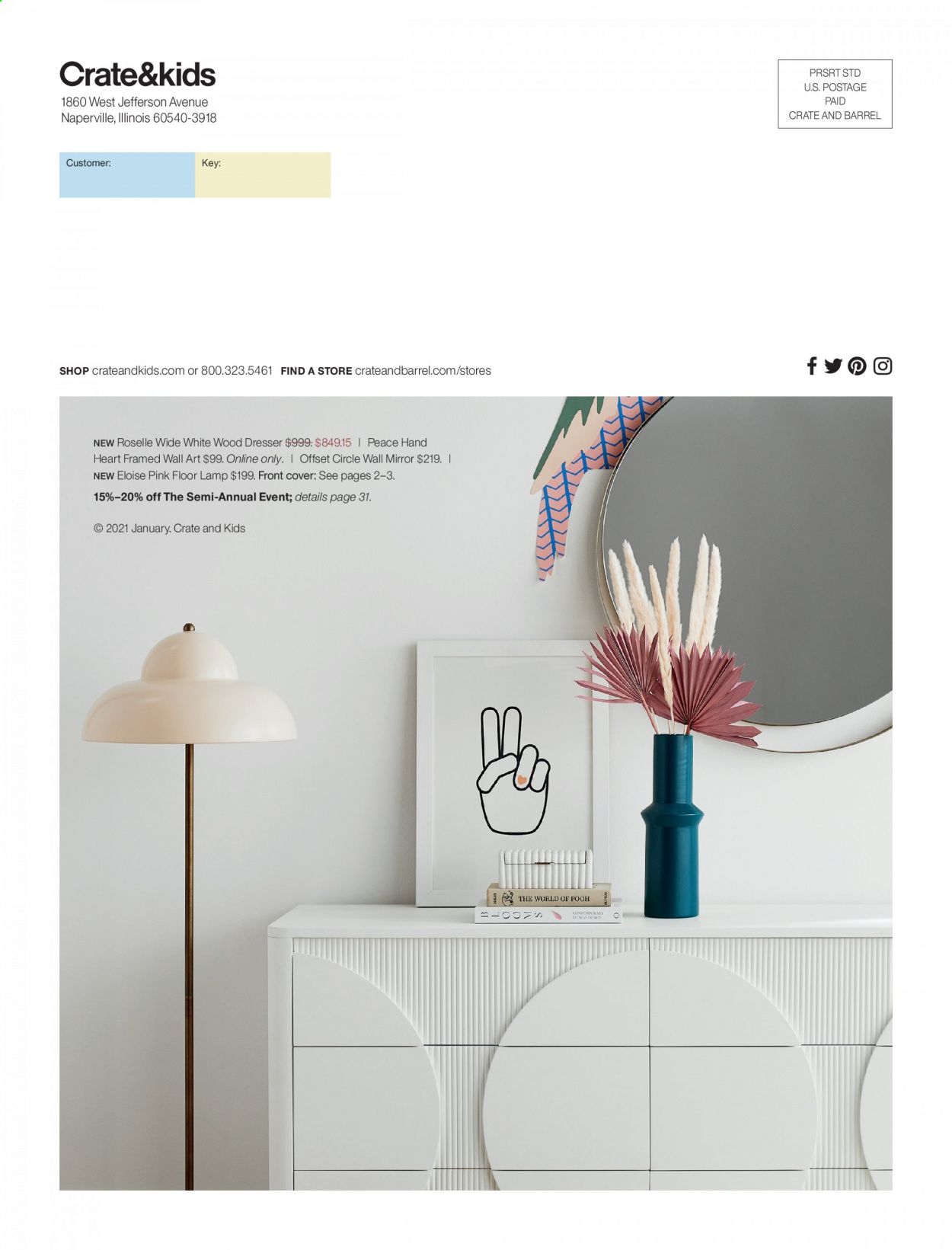 Crate & Barrel Weekly Ad Flyer January 16 to January 23