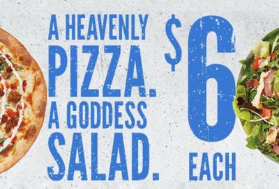 MOD Rewards Members Can Get the New Flash MOD Pizza and Salad for Only $6 Through to January 17 