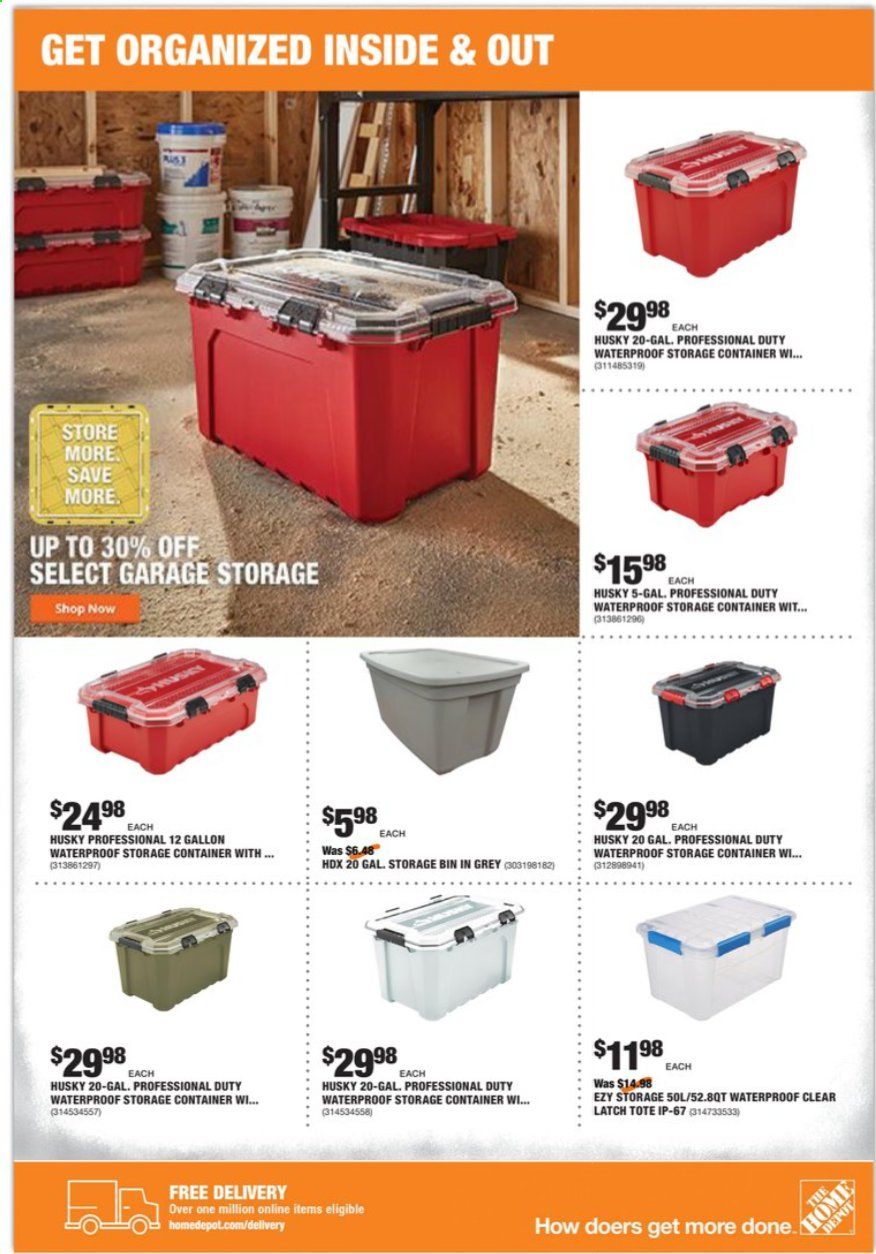 The Home Depot Weekly Ad Flyer January 14 to January 21