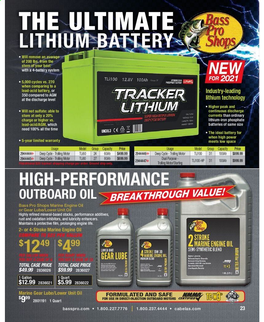 Bass Pro Shops Weekly Ad Flyer January 15 to December 25