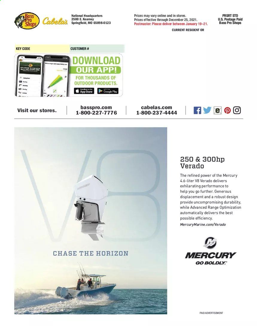 Bass Pro Shops Weekly Ad Flyer January 15 to December 25
