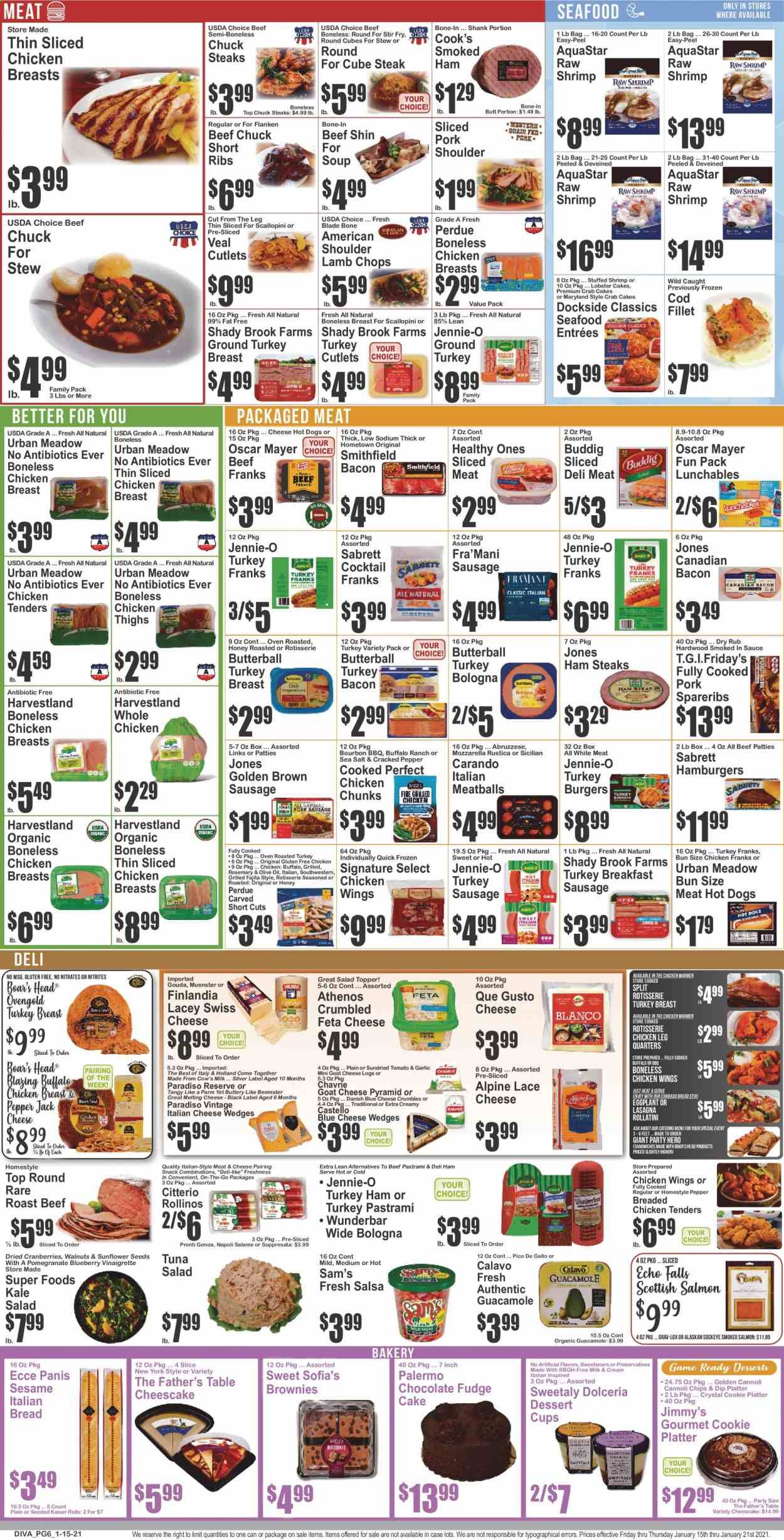 Key Food (NY) Weekly Ad Flyer January 15 to January 21