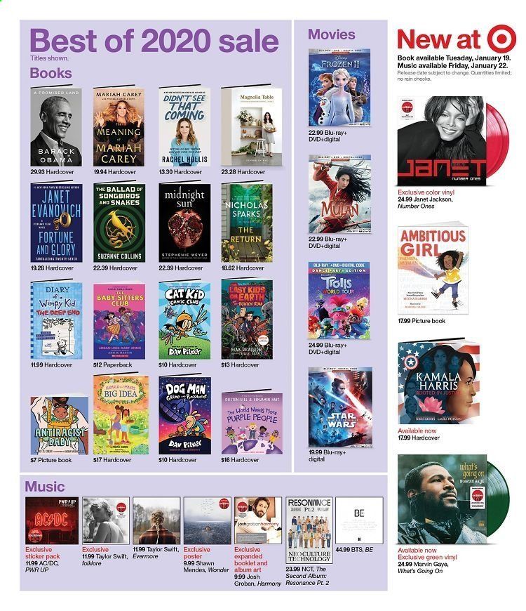 Target Weekly Ad Flyer January 17 to January 23