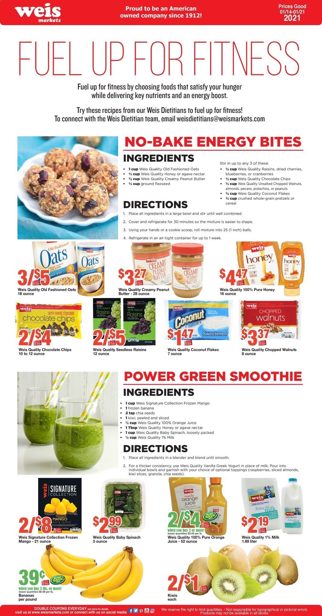 Weis Weekly Ad Flyer January 14 to January 21