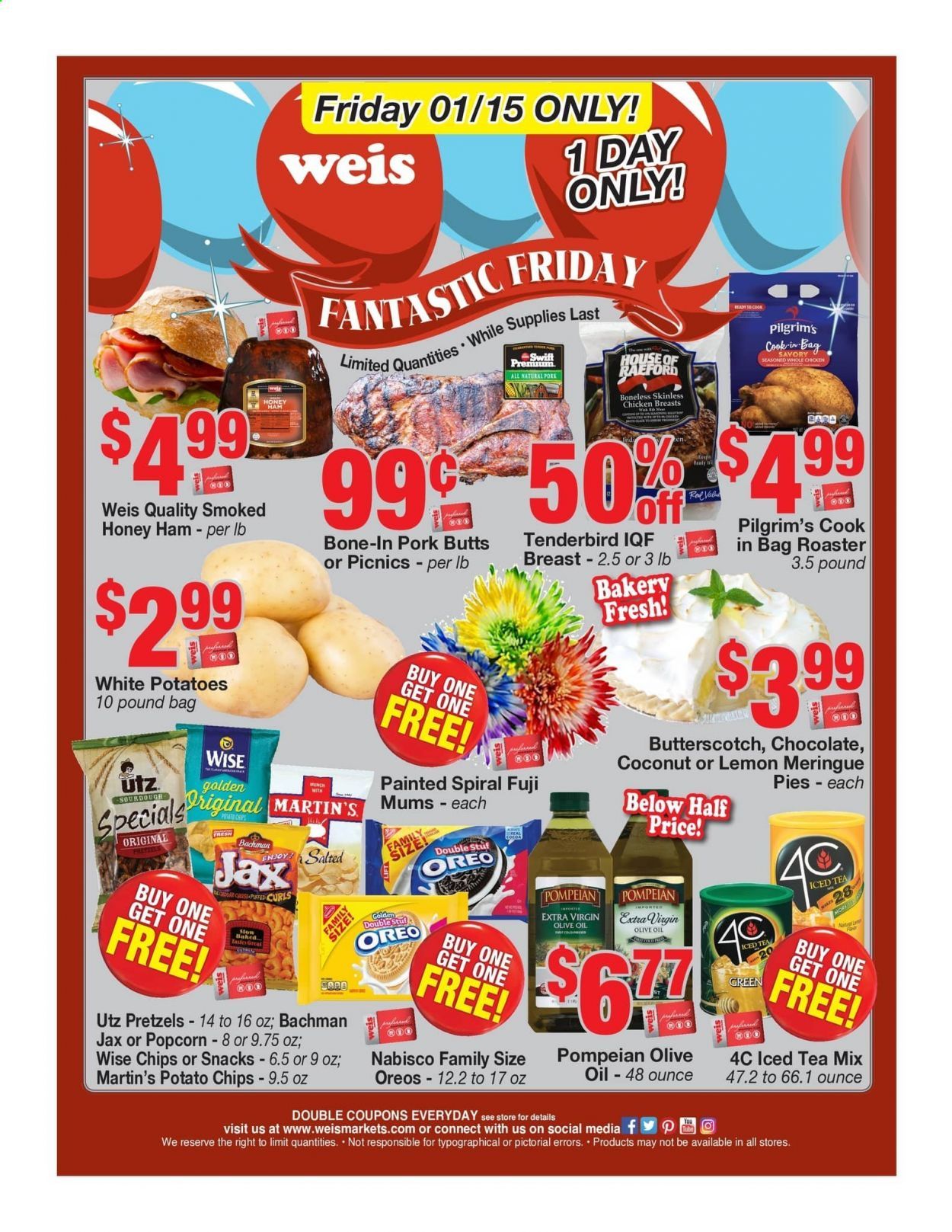 Weis Weekly Ad Flyer January 15 to January 15