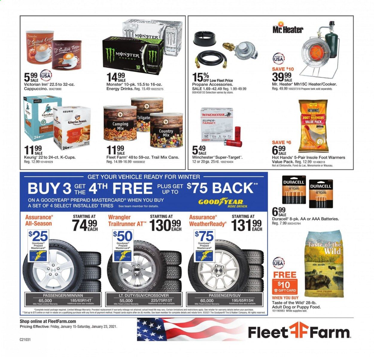 Fleet Farm Weekly Ad Flyer January 15 to January 23