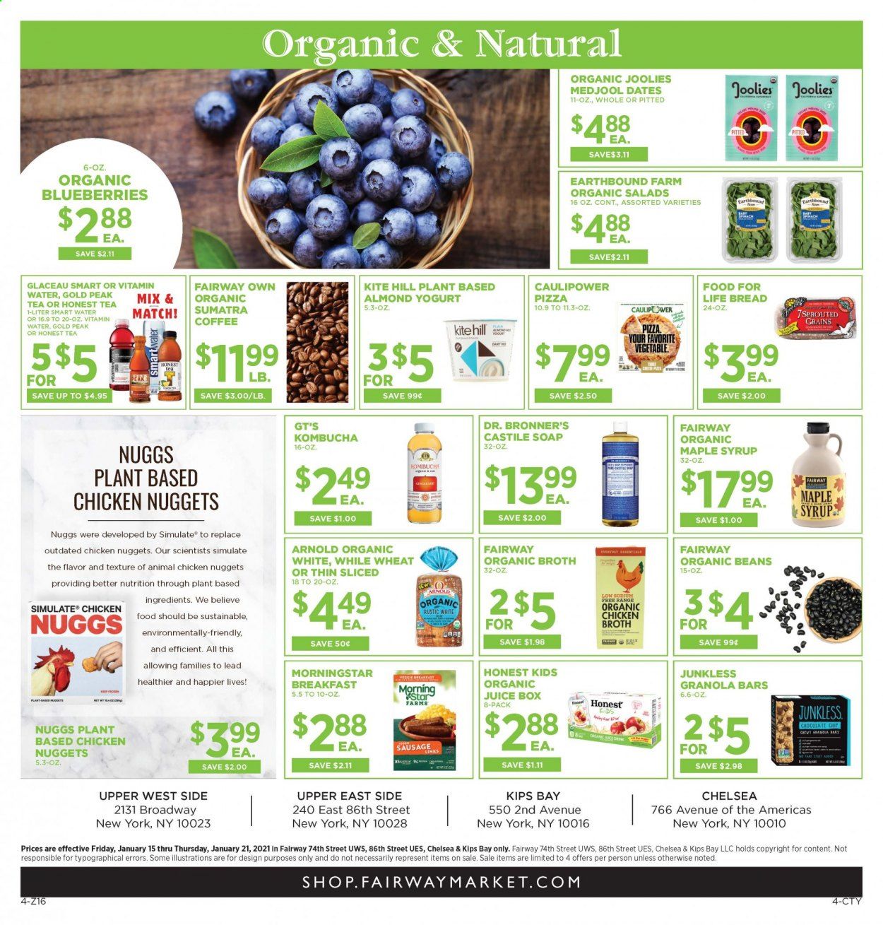 Fairway Market (CT, NJ, NY) Weekly Ad Flyer January 15 to January 21