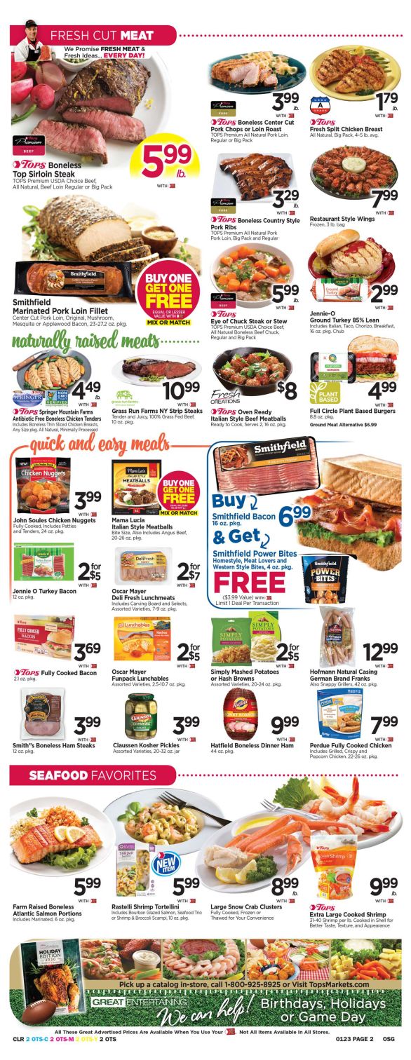 Tops Friendly Markets Weekly Ad Flyer January 17 to January 23, 2021