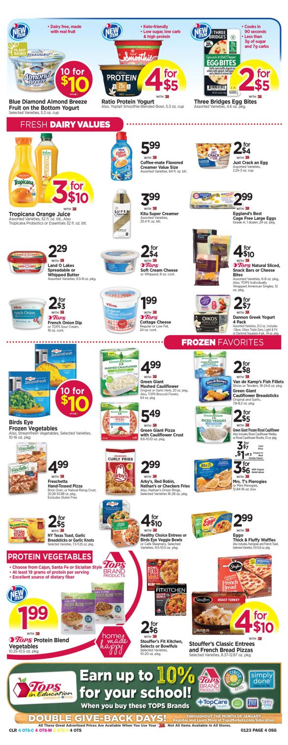 Tops Friendly Markets Weekly Ad Flyer January 17 to January 23, 2021