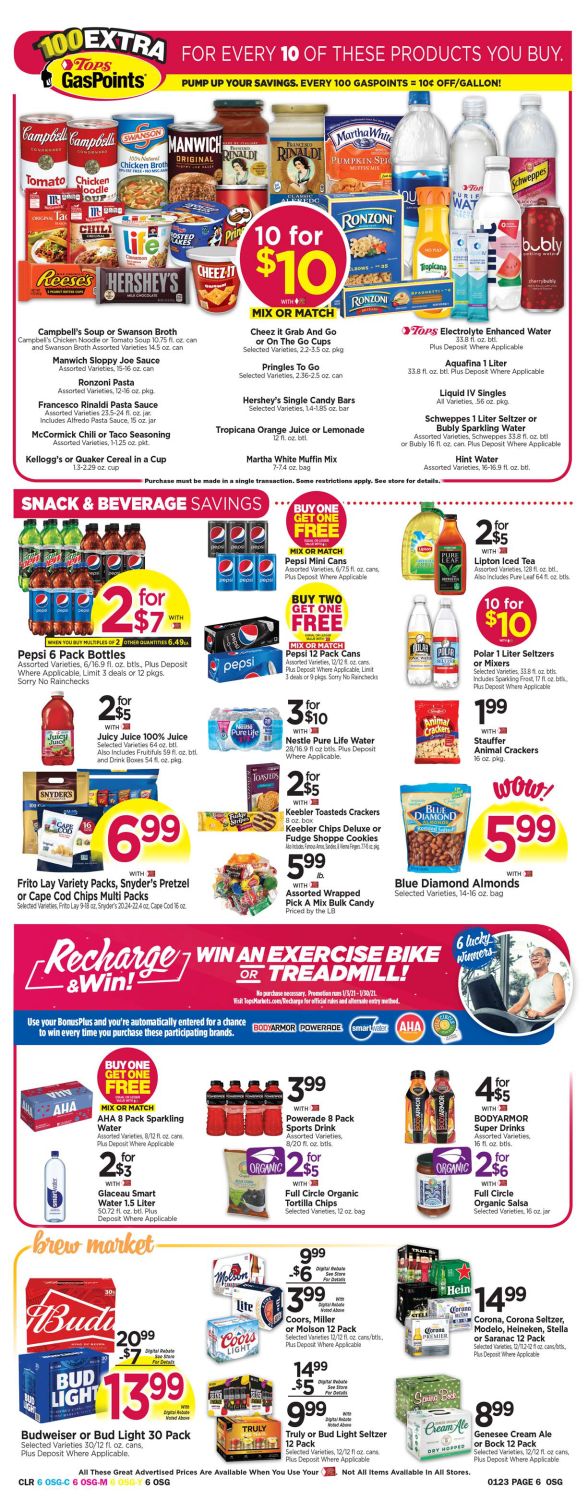 Tops Friendly Markets Weekly Ad Flyer January 17 to January 23, 2021