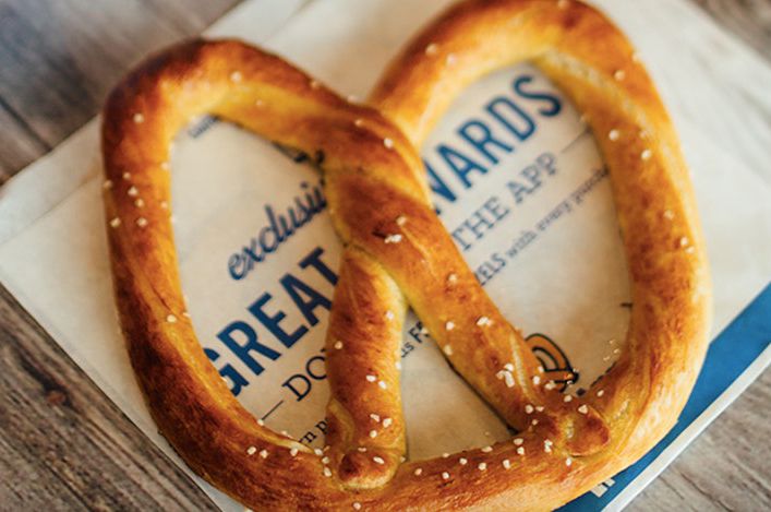 You'll Receive a Free Auntie Anne's Pretzel When You Join Pretzel Perks and Spend $1 or More You'll Receive a Free Auntie Anne's Pretzel When You Join Pretzel Perks and Spend $1 or More
