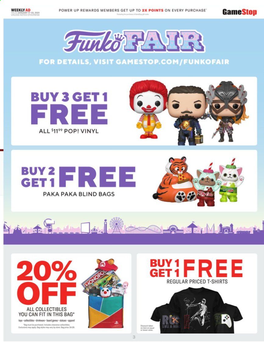 GameStop Weekly Ad Flyer January 17 to January 23