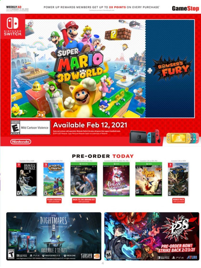 GameStop Weekly Ad Flyer January 17 to January 23