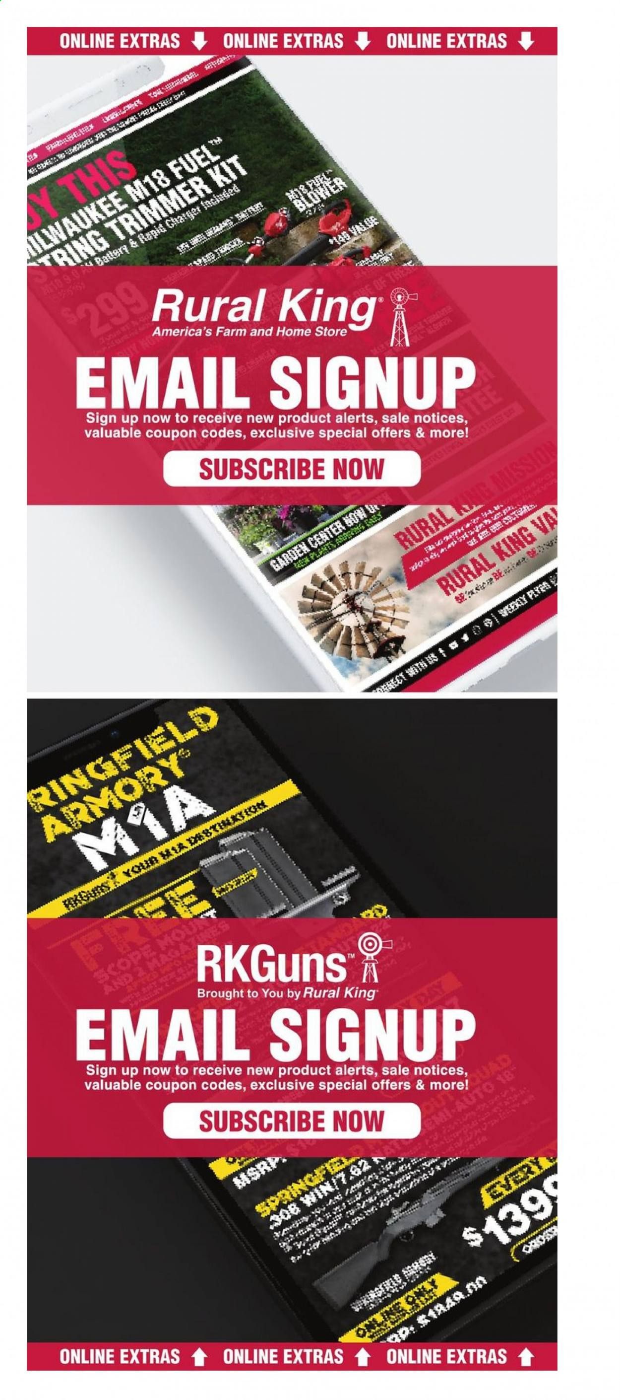 Rural King Weekly Ad Flyer January 17 to January 30