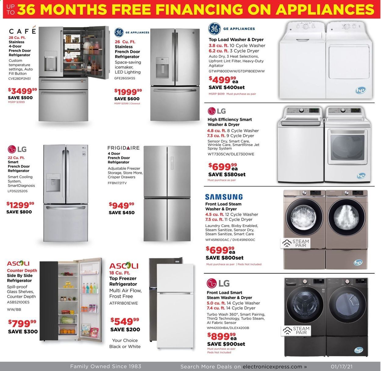 Electronic Express Weekly Ad Flyer January 17 to January 23