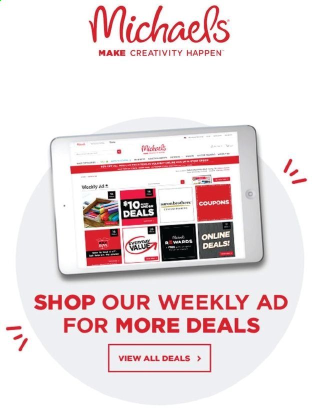 Michaels Weekly Ad Flyer January 17 to January 23