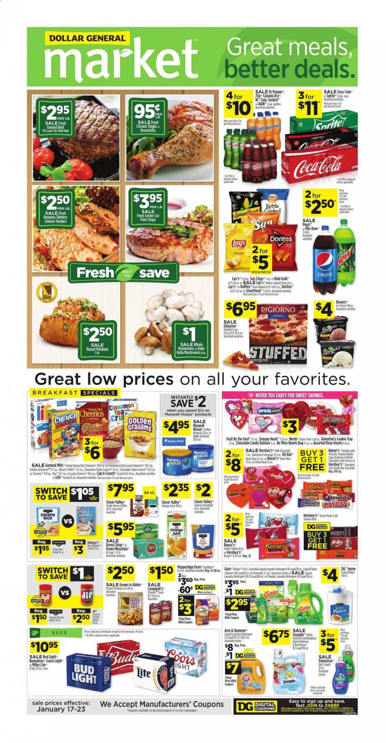 Dollar General (KY) Weekly Ad Flyer January 17 to January 23