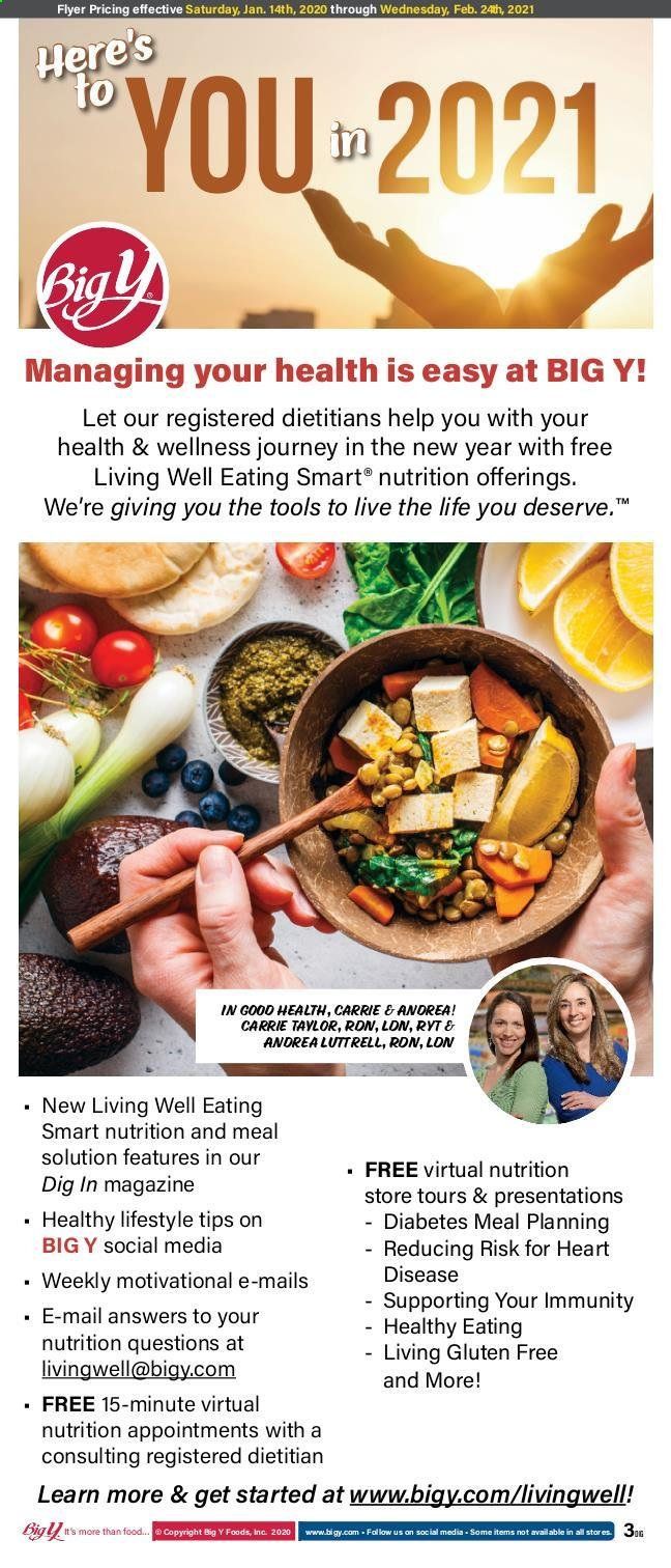 Big Y (CT, MA) Weekly Ad Flyer January 14 to February 24