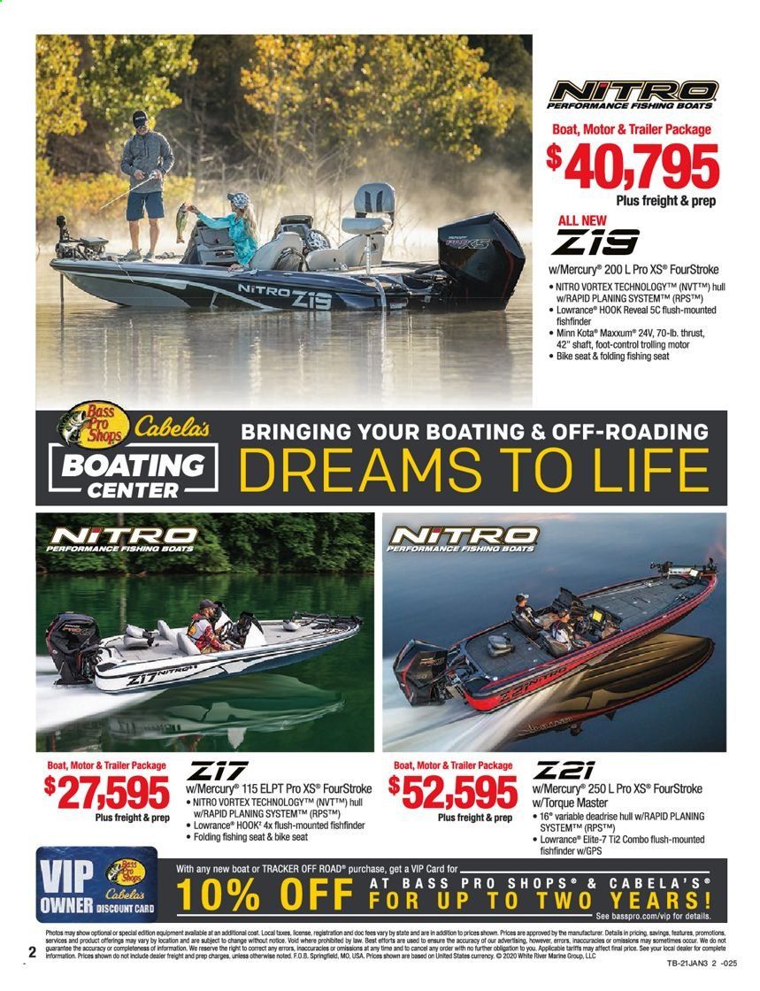 Cabela's Weekly Ad Flyer January 21 to February 10