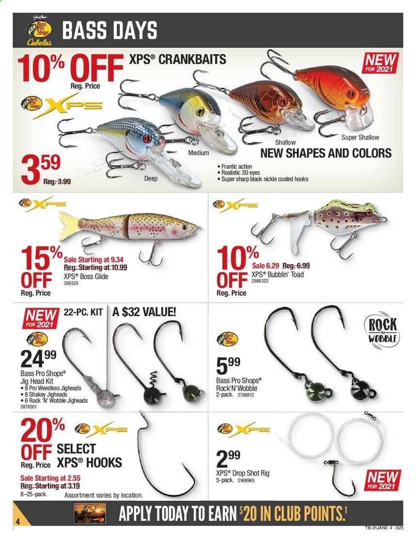 Cabela's Weekly Ad Flyer January 21 to February 10