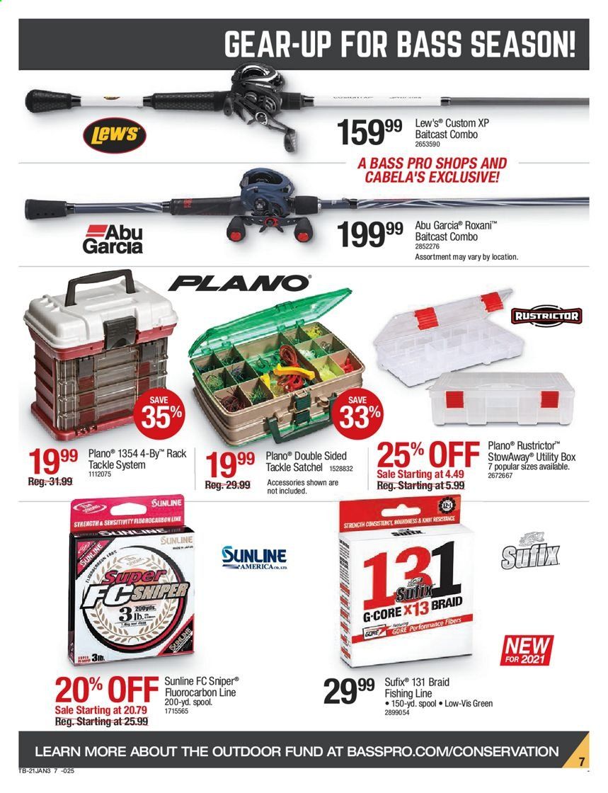 Cabela's Weekly Ad Flyer January 21 to February 10