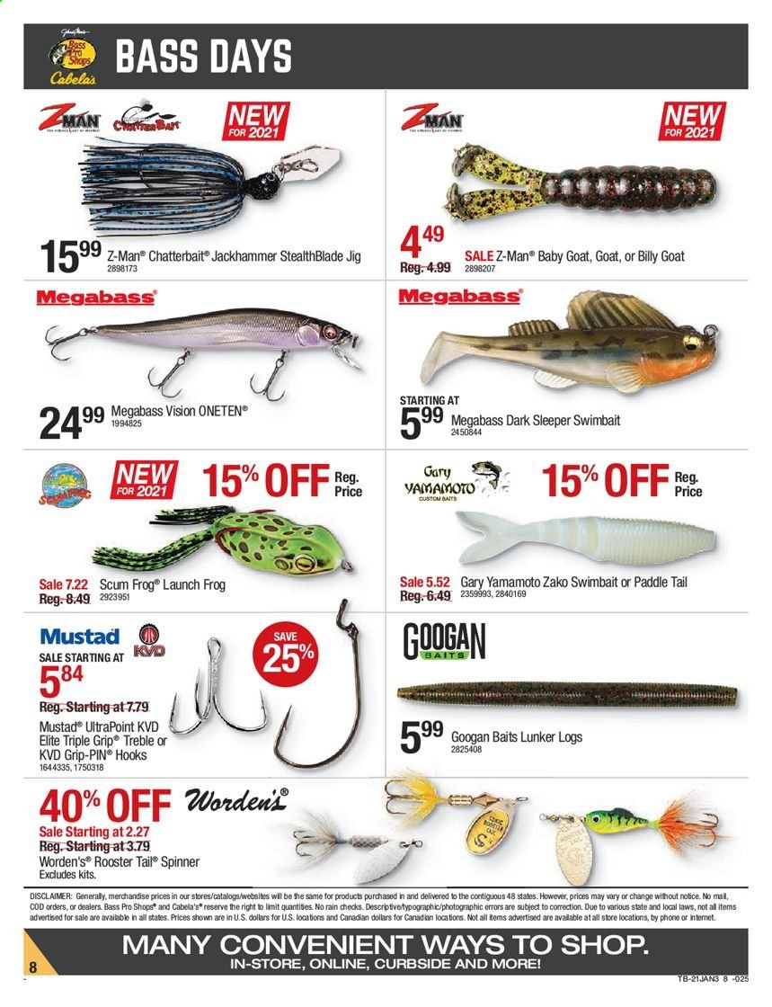 Cabela's Weekly Ad Flyer January 21 to February 10