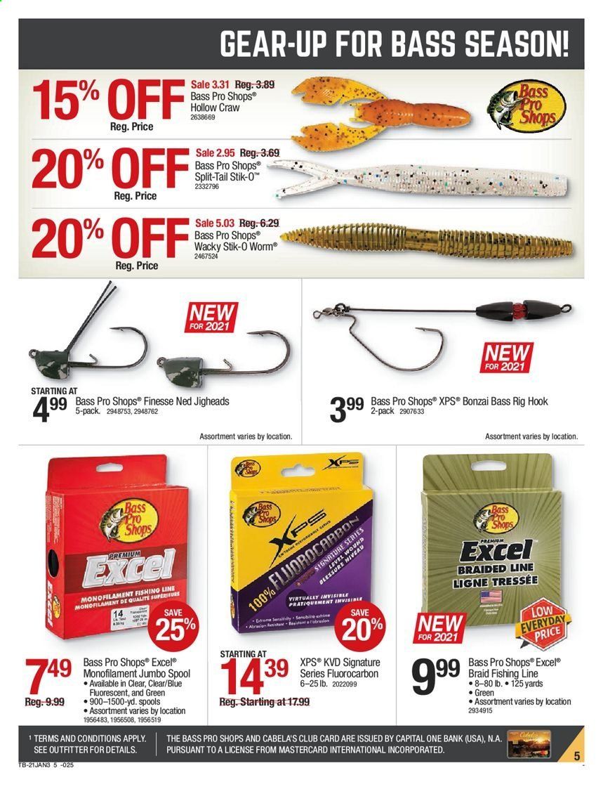 Bass Pro Shops Weekly Ad Flyer January 21 to February 10