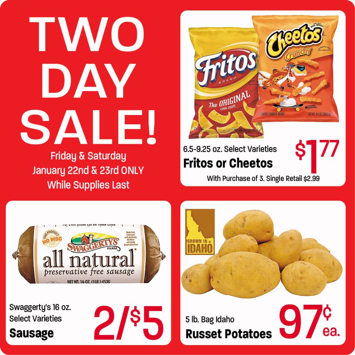 Ridley's Family Market Weekly Ad Flyer January 19 to January 25, 2021