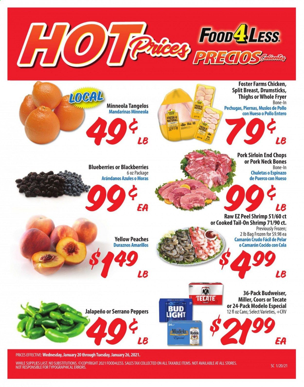 Food 4 Less (IL) Weekly Ad Flyer January 20 to January 26