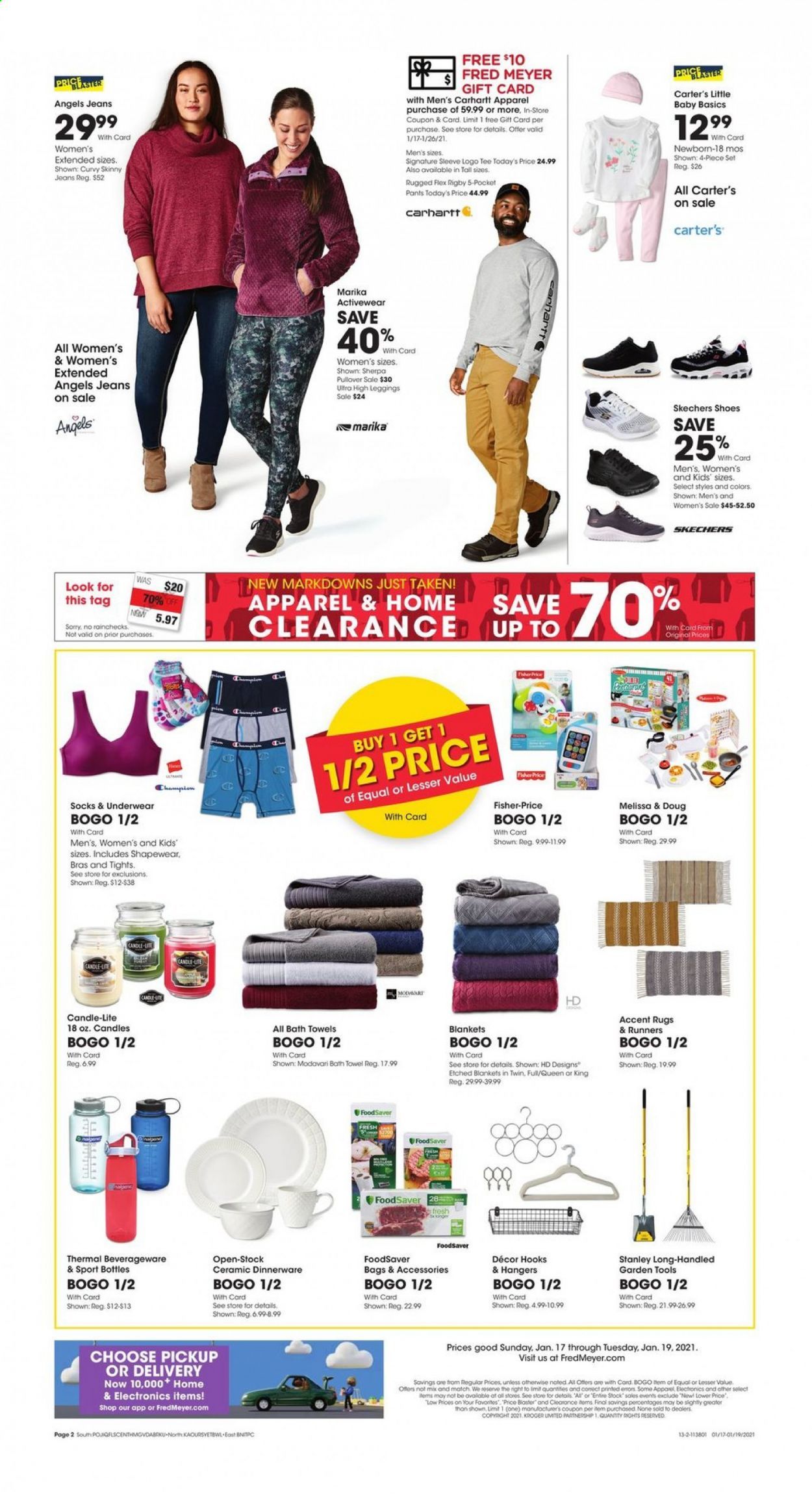 Fred Meyer (DC, DE, NJ, NY, PA, VA) Weekly Ad Flyer January 17 to January 19