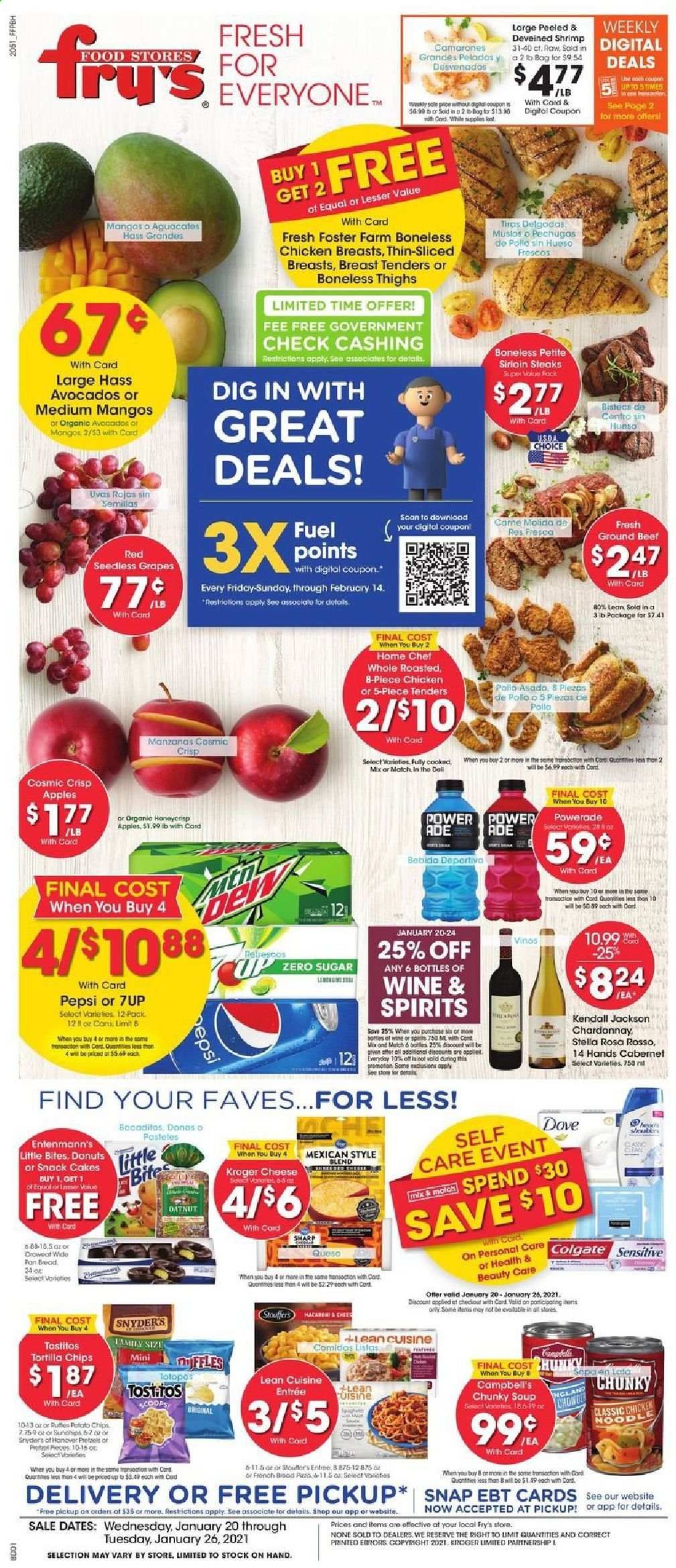 Fry’s (AZ) Weekly Ad Flyer January 20 to January 26