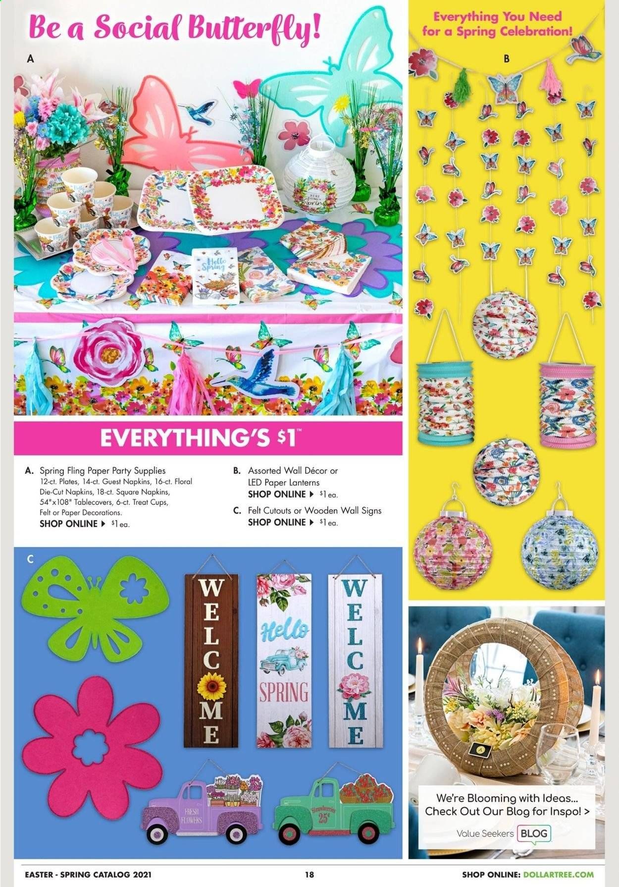 Dollar Tree Weekly Ad Flyer January 17 to April 4