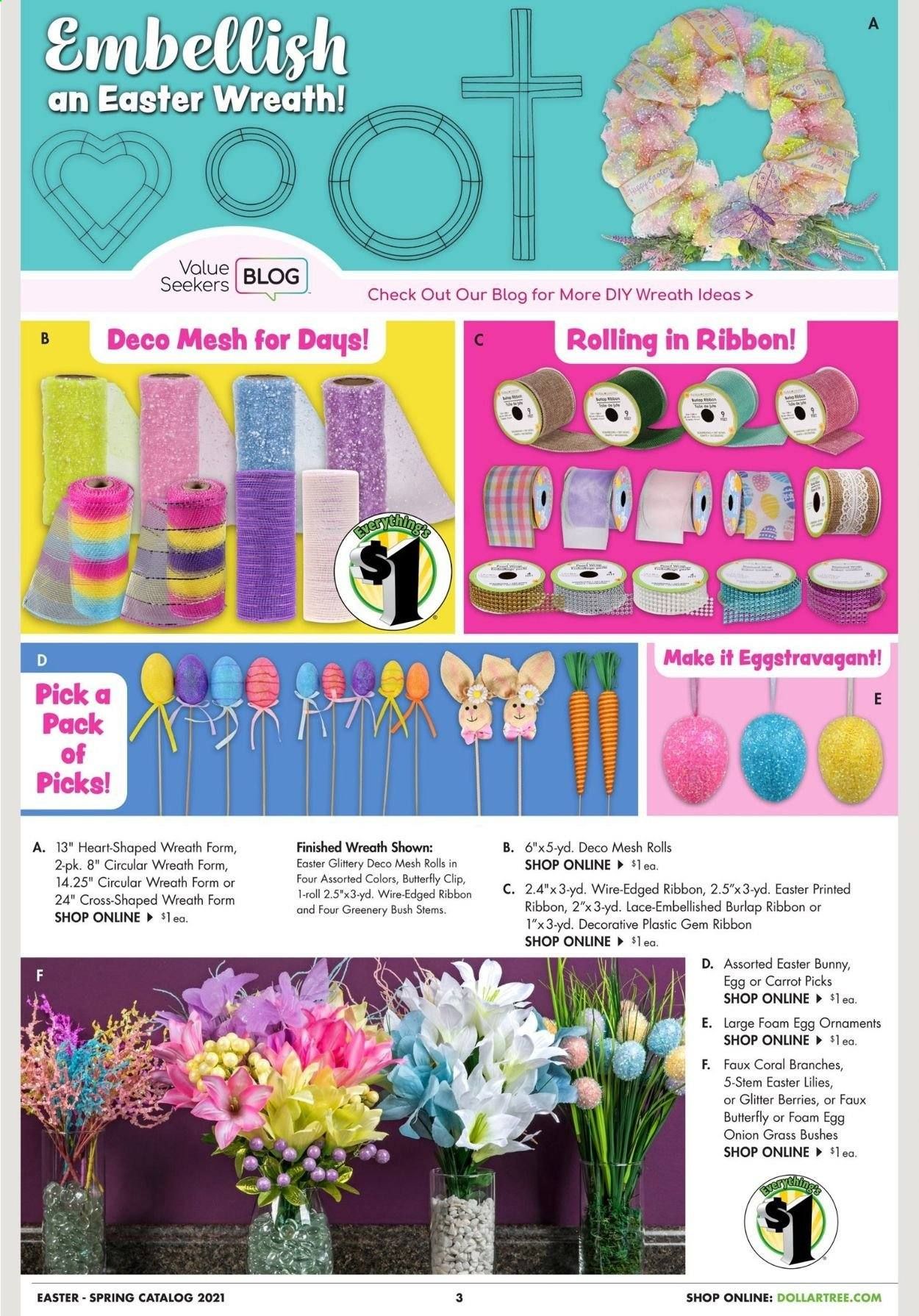 Dollar Tree Weekly Ad Flyer January 17 to April 4