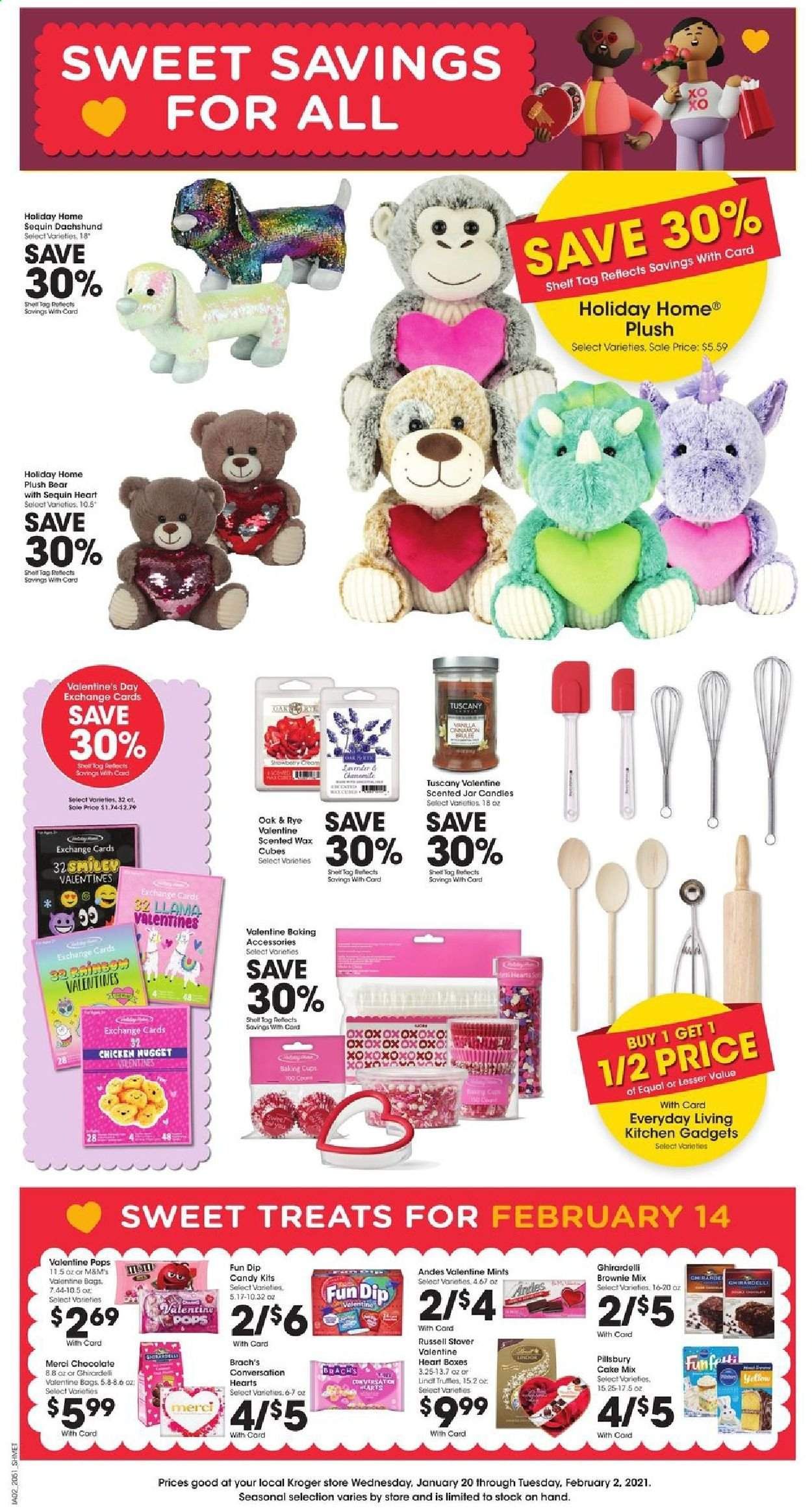 Kroger (GA, IL, LA, MI, OK, SC, TN, TX, VA) Weekly Ad Flyer January 20 to February 2